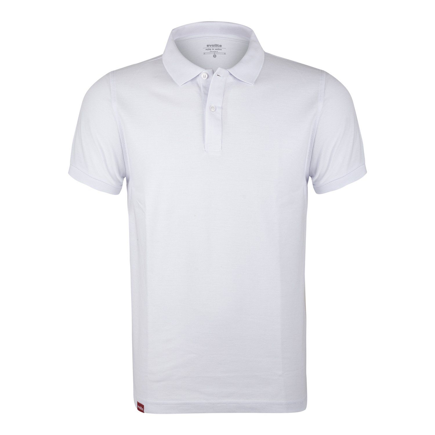 Evolite DeepRaw Erkek Polo T-Shirt- Beyaz