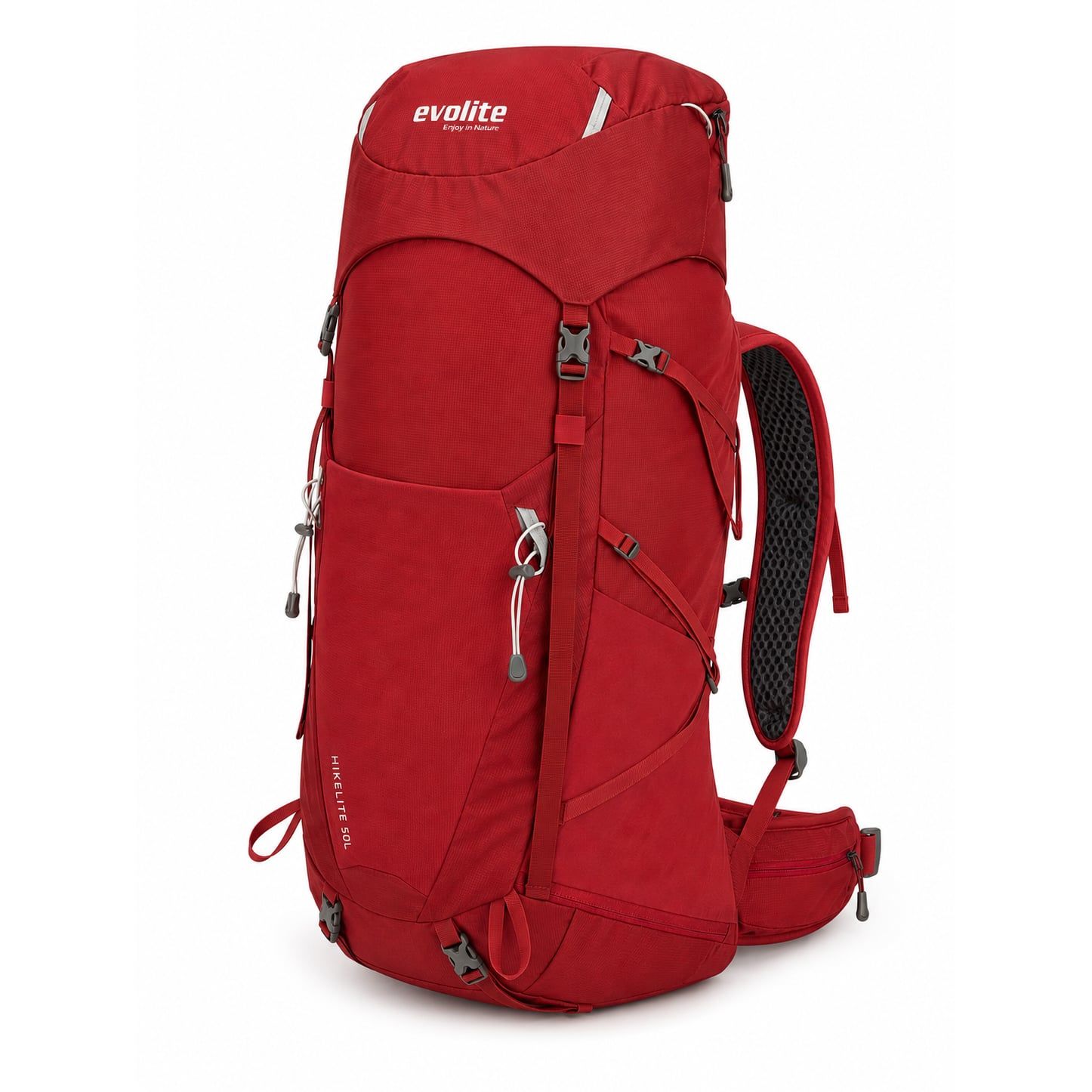 Evolite HikeLite 50L Sırt Çantası - Kırmızı