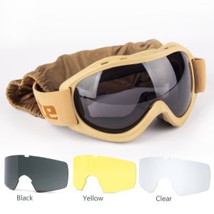  Evolite Ballistik Protector Goggle - Coyote MIL-PRF