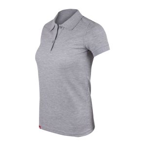  Evolite DeepRaw Kadın Polo T-Shirt- Gri