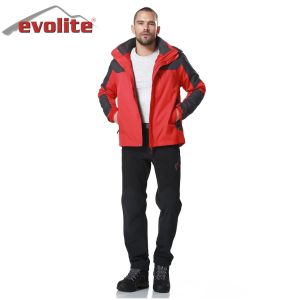  Evolite Diva Bay 3in1 Gri/Kırmızı Mont