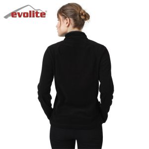  Evolite Fuga Bayan Mikro Polar Sweater - Siyah