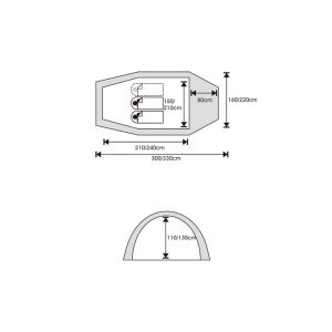  Evolite Montblanc II Dağcı Çadırı