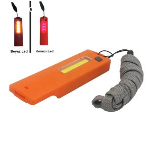  Evolite OneLight Led Işıklı Şarjlı Düdük - Turuncu