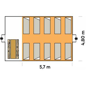  Ferrino Montana 39 İç Tente  FR