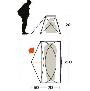  Ferrino Solo Tek Kişilik Ultralight 4 Mevsim Çadır