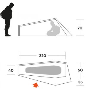  Ferrino Ultralight Piuma 1 Çadır