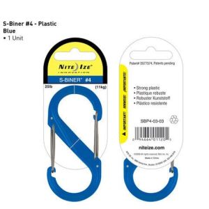 Nite-ize S-Biner Plastik Size 4 Blue