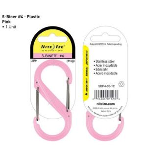 Nite-ize S-Biner Plastik Size 4 Pink
