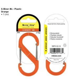 Nite-ize S-Biner Plastik Size 4 Orange