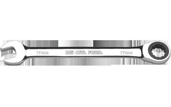 CETA-FORM B05 C-Gear Cırcır Anahtar 9 mm