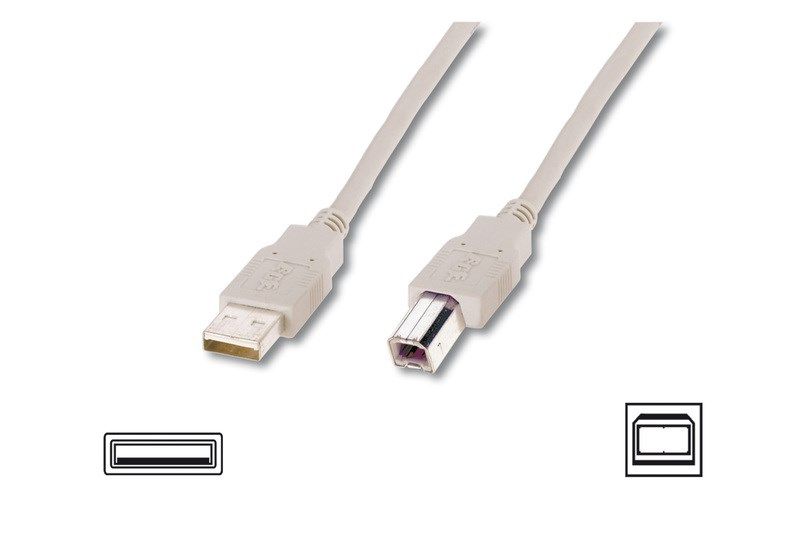 Digitus AK-300102-030-E USB2.0 Yazıcı Kablosu (3m)