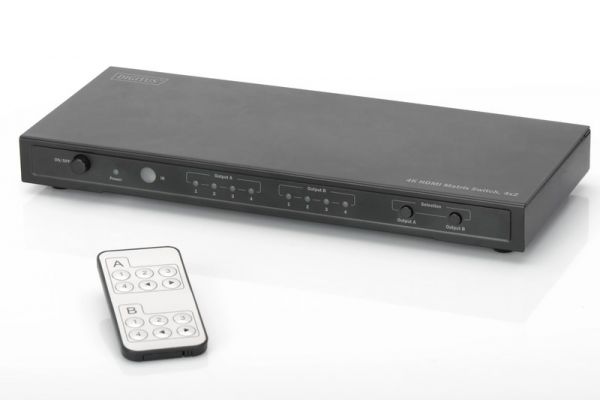 Digitus DS-50304 4 Giriş 2 Çıkış HDMI Switch