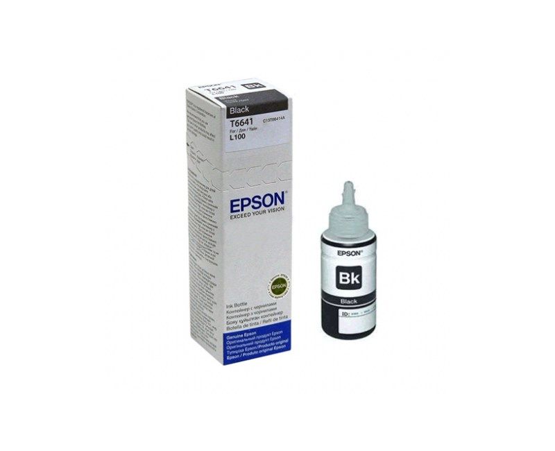 Epson T6641 Siyah Ink Container 70ml