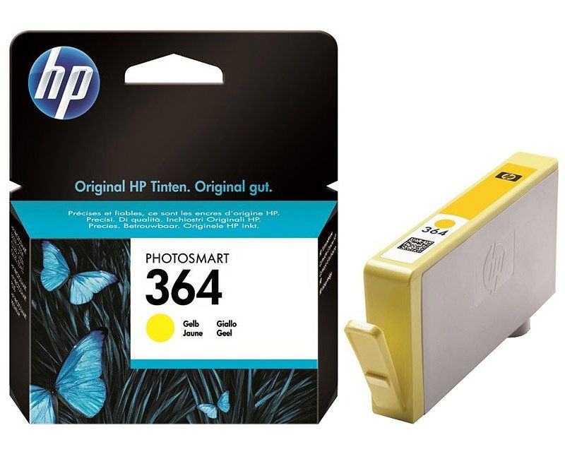 HP CB320EE Sarı Mürekkep Kartuş (364)