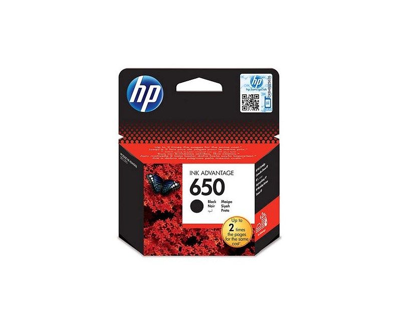 HP CZ101AE Siyah Mürekkep Kartuş (650)