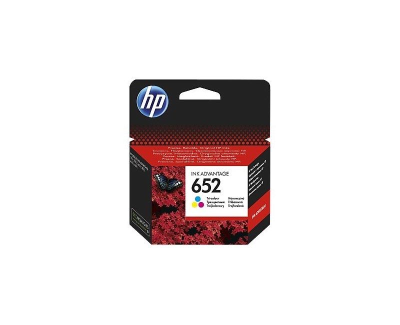 HP F6V24AE Renkli Mürekkep Kartuş (652)