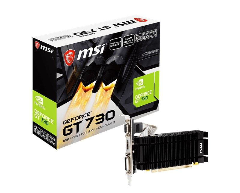 MSI GeForce GT 730 2GB GD3 N730K-2GD3H/LPV1 64Bit