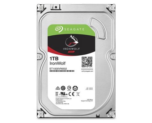 Seagate 1TB IronWolf 3.5' 5900 64MB ST1000VN002