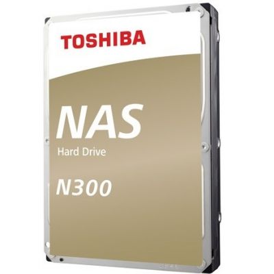 Toshiba 4TB N300 7200 128MB 7/24 Nas HDWG440UZSVA