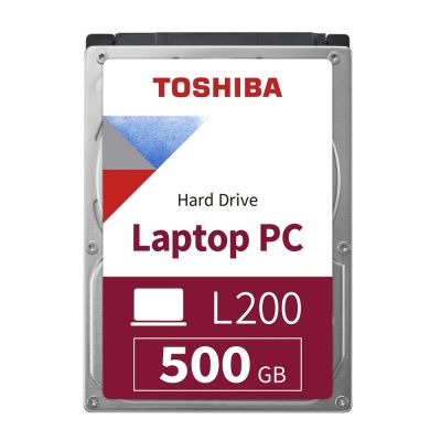 Toshiba 500GB 2.5' 5400rpm 8MB L200 HDWK105UZSVA