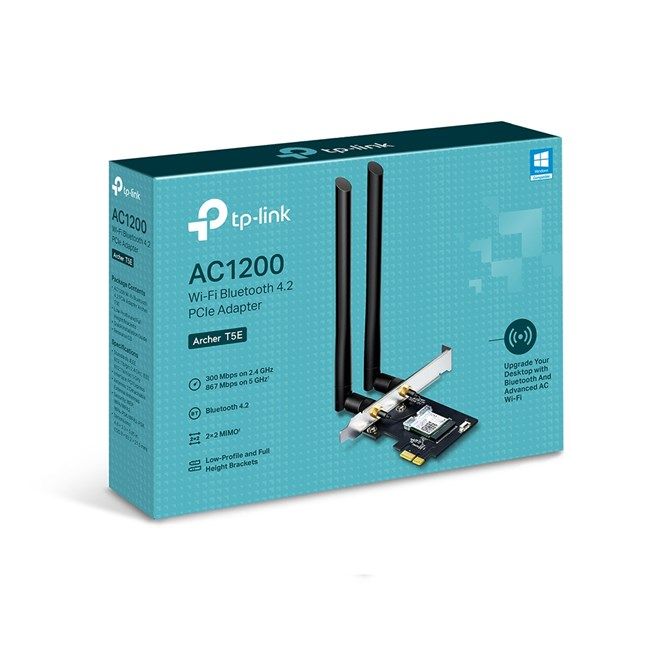 Tp-Link Archer T5E AC1200 Wi-Fi Bluetooth 4.2 PCIe