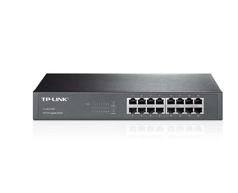 Tp-Link TL-SG1016D 16 Port 10/100/1000 Switch*