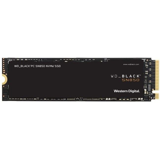 WD 500GB Black SN850 Gen4 M2 7000/4100 WDS500G1X0E