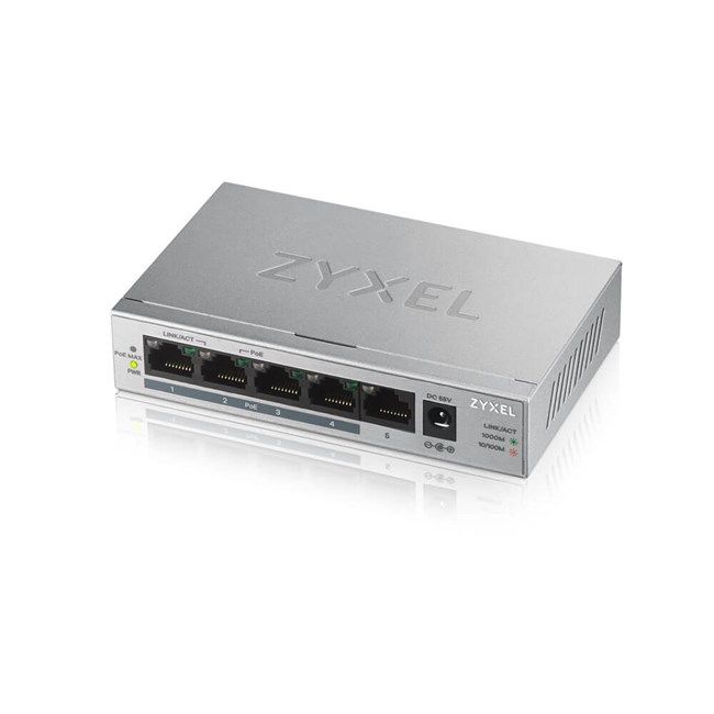 Zyxel GS-1005HP 5Port 10/100/1000 Mbps PoE Switch