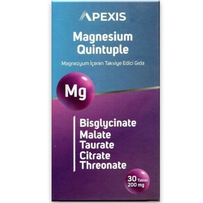 Apexis Magnesium Quintuple 30'luk