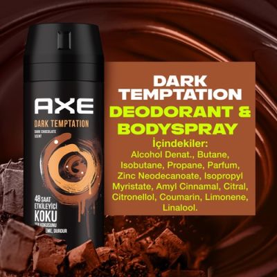  Axe Deodorant Dark Temptation 150 Ml