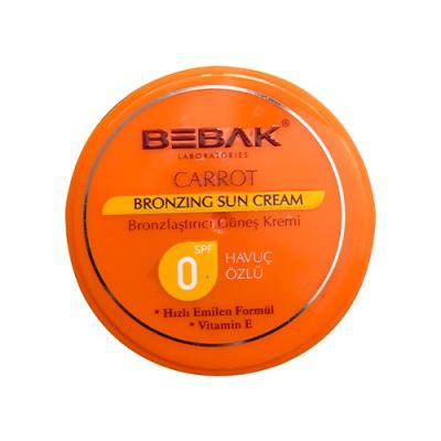 Bebak Havuç Özlü Güneş Kremi 100 ml