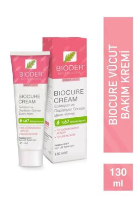  Bioder Biocure Cream 130 ml Tüy Azaltıcı Krem Vücut Bölgesi Için