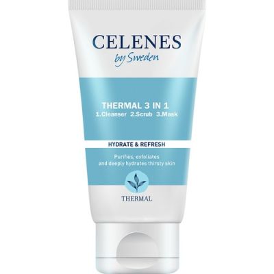 Celenes by Sweden Celenes Thermal 3in1 Peelıng-maske-temızleyıcı 150ml Tum Cıltler 7350104248161