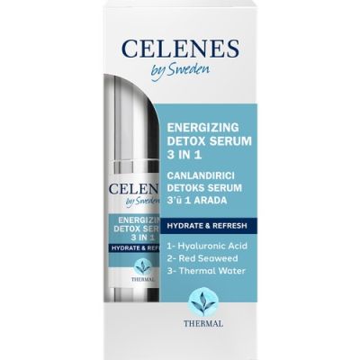  Celenes by Sweden Celenes Thermal 3 In 1 canlandırıcı Detox Serum 30 ml 5160043
