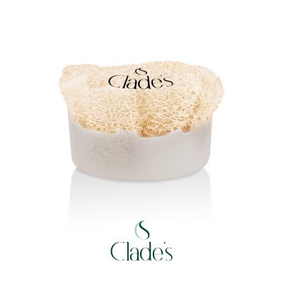 Clades Beyalatıcı - Kaolin Özlü Kabak Lifli Sabun 130 gr