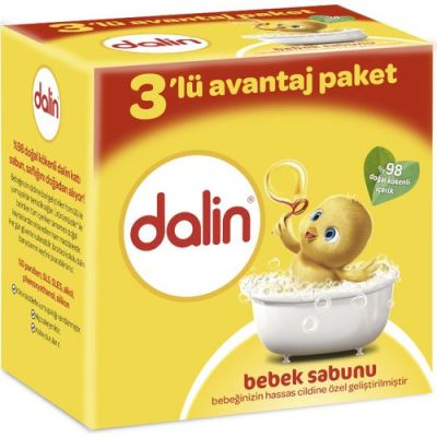  Dalin 3'lü Sabun 3x100 gr