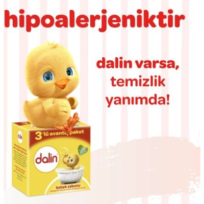  Dalin 3'lü Sabun 3x100 gr