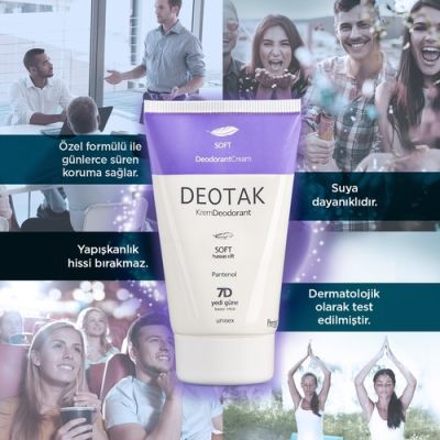  Deotak Krem Deodorant Soft