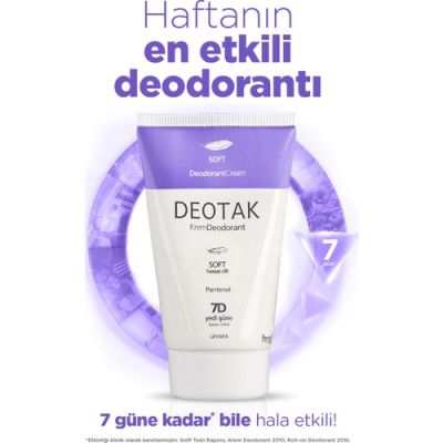  Deotak Krem Deodorant Soft