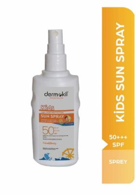 Dermokil 50+++spf Yüksek Koruyucu Çocuk Güneş Spreyi 200 Ml