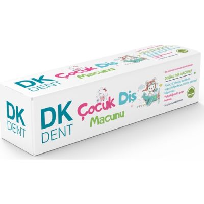  Dermokil Dk Dent Dogal Aloe Vera Ve Karanfıl Ozlu Cocuk Dıs Macunu-50 ml