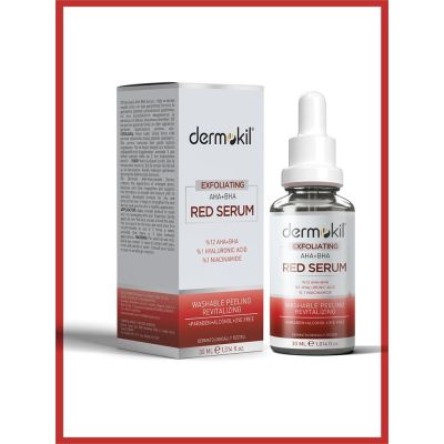 Dermokil Exfoliating Aha+bha Red Serum 30 Ml