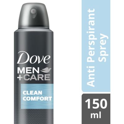 Dove Clean & Comfort Anti-Perspirant Erkek Deodorant Sprey 150 ml
