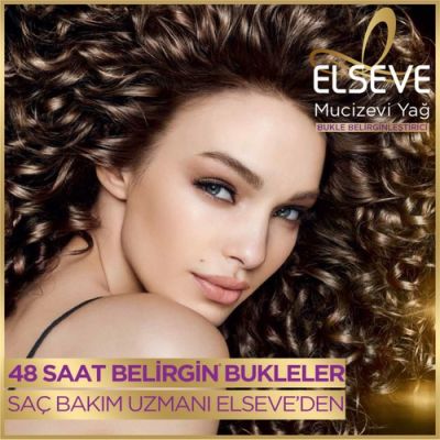  Elseve Amla Bukle Belirginleştirici Saç Bakım Kremi 200 ml