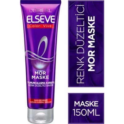 ELSEVE Color-vive Purple Maske Silver Mor Maske 150 ml
