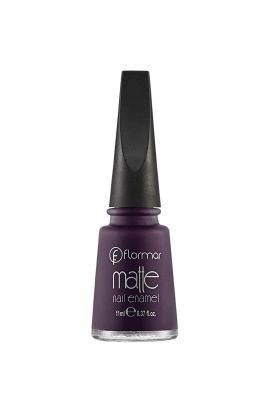 Flormar Oje - Matte Nail Enamel M11 Pure Purple