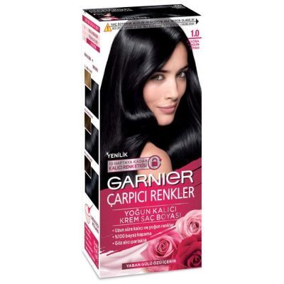 Garnier Çarpıcı Renkler 1.0 Ekstra Yoğun Siyah Saç Boyası