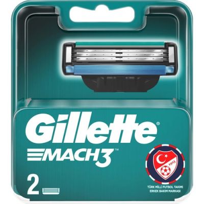  Gillette Mach3 Yedek Bıçak 2Li