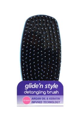 Glide'n Style Tender Care Argan Yağı Ve Keratinli Sapsız Açma Tarama Fırçası